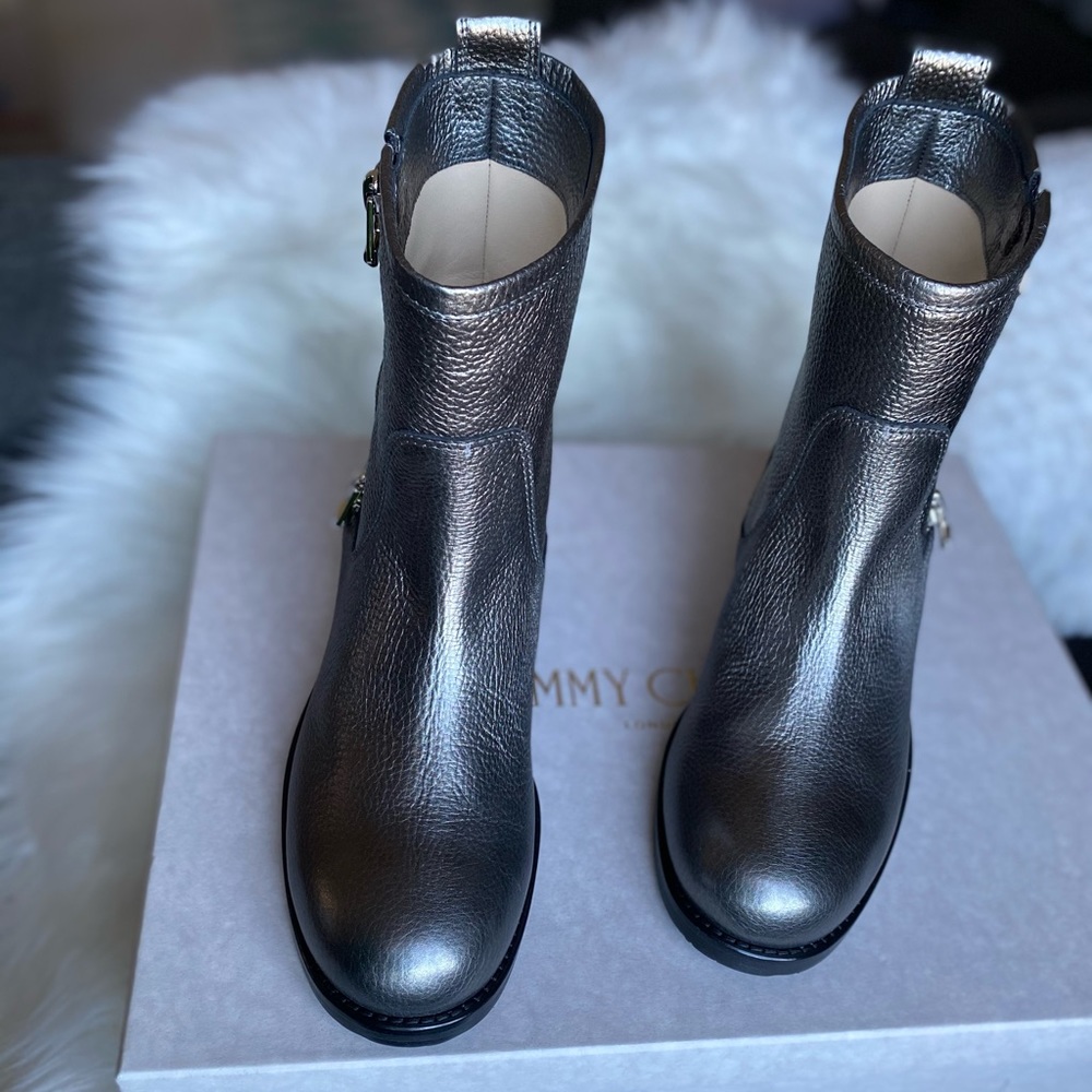 BNIB Jimmy Choo Dondo Motto Boots